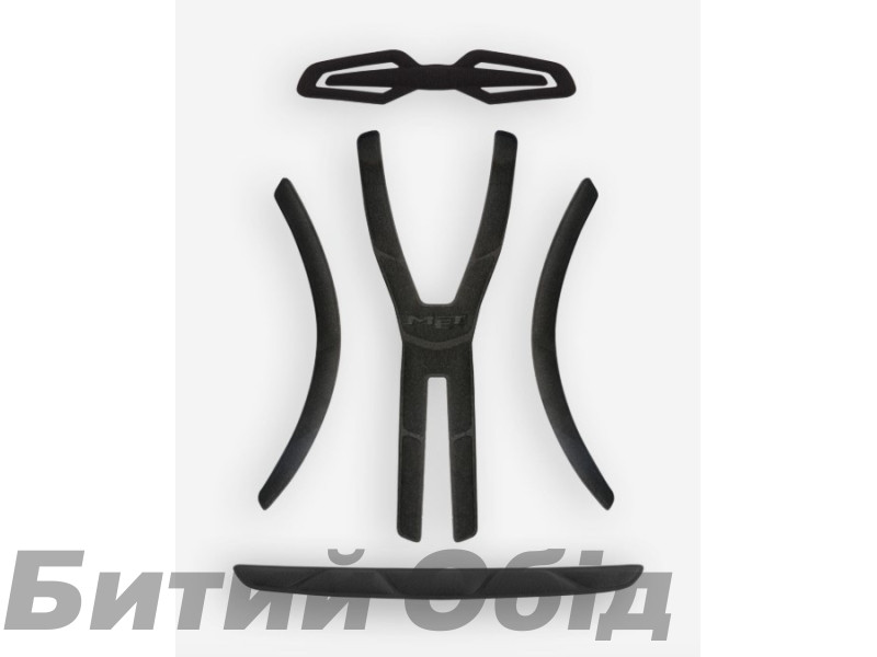 Подкладка в шлем MET TERRANOVA COMFORT PADDING BLACK